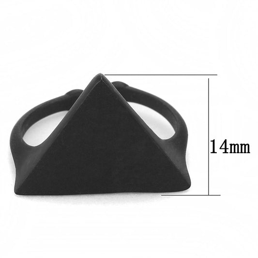 Anello Alchimia del Caos Triangolo della NIGREDO