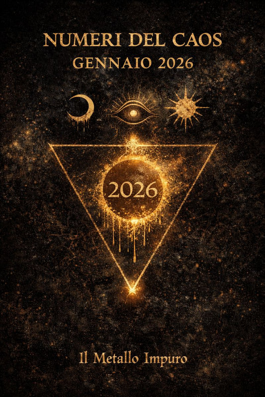 I NUMERI DELLA VIA DEL CAOS GENNAIO 2026